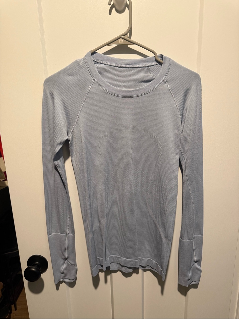 Light Blue Lululemon Long Sleeve
